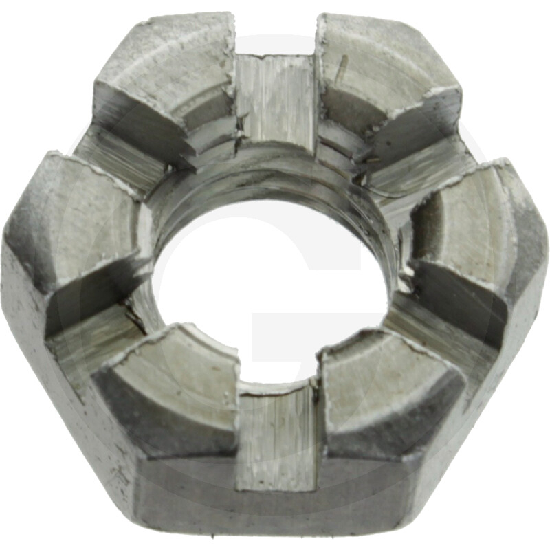 Kronenmutter,DIN937,M10x1,5,SW17,H9,VE1
